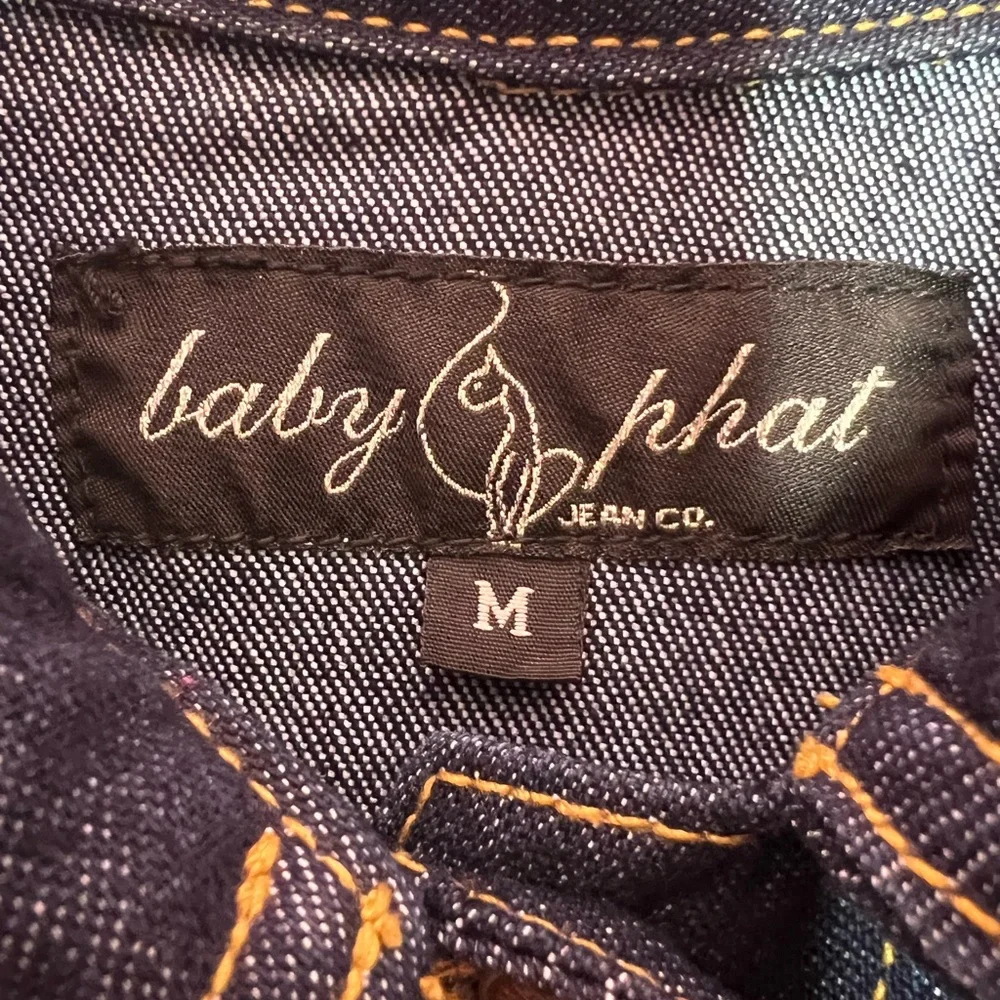 Vintage Y2K baby phat denim jacket - Picture 4 of 5